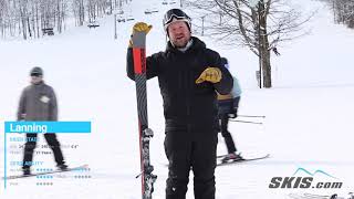 Lannings ReviewK2 Mindbender 90 TI Skis 2022Skiscom [upl. by Giulio]