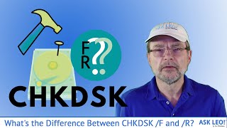 Whats the Difference Between CHKDSK F and CHKDSK R [upl. by Maurey670]