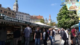 München  Viktualienmarkt  Marienplatz  Viktualienmarkt Munich [upl. by Roanna]