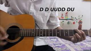 1 Strumming Pattern  Play 90 of Hindi Songs  Easy Beginners Lesson Explained [upl. by Zed728]