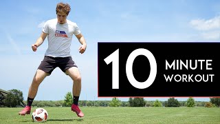 Get Faster Feet in 10 MINUTES 10 Min Footwork Workout [upl. by Mosi]