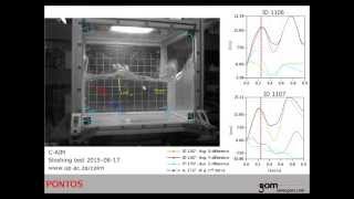 Sloshing Particle tracking velocimetry  60 FPS [upl. by Enyaw]