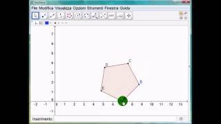 tutorial Poligoni Geogebra [upl. by Odnam644]