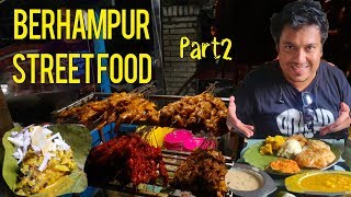 Berhampur Street Food Tour  Veg Chakuli Puri Upma amp more  Part 2 [upl. by Zebada]