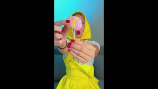 Sneaking Chewing Gum Disguised as Lollipop 🍭 sneaky fun viral [upl. by Nivad]