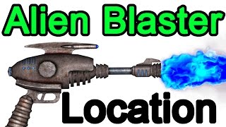 Fallout New Vegas Alien Blaster Location  Ammo UniqueRareGun [upl. by Ahsieni]