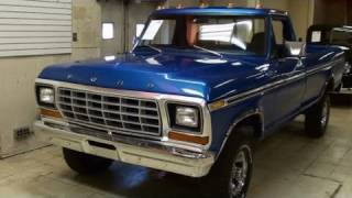 1979 Ford F150 4x4 Pickup 351 V8  Nicely Restored Classic [upl. by Chandra]