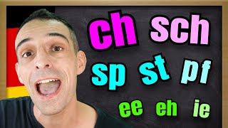 German Pronunciation for Beginners A1  Aussprache Basics A1 [upl. by Abihsot]