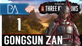 THE RISE OF GONGSUN ZAN  Total War Three Kingdoms  Campaign Part 1 [upl. by Eened329]