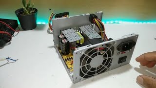 FONTE de PC Como LIGAR e GANHAR DINHEIRO MÉTODO FÁCILfonte ATX como FONTE 12v CASEIRA AUTOMOTIVA [upl. by Daryle]