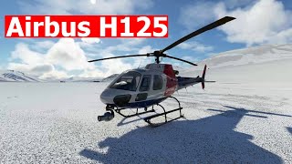 Airbus H125 Helicopter  Microsoft Flight Simulator 2020 [upl. by Dirraj659]