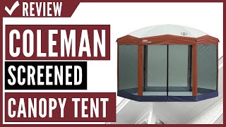 Coleman Screened Canopy Tent with Instant Setup Review [upl. by Skelly]