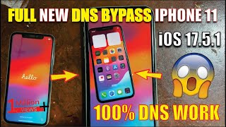 IPHONE 11 DNS BYPASS NEW 2024  IPHONE XR amp IPHONE 11 BYPASS  BYPASS PRO [upl. by Ettenav]