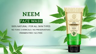 Khadi Natural Neem Face Wash [upl. by Padgett154]