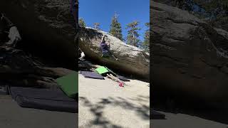 Methane V5  Tramway Bouldering bouldering rockclimbing outdoorclimbing tramwaybouldering [upl. by Niarb411]