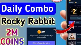 11 September superset Rocky Rabbit  Today Combo Card Rocky Rabbit [upl. by Inihor620]