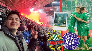 Mein ERSTES WIENDERBY  So KRANK ist die STIMMUNG 🤯🔥  SK Rapid Wien vs FK Austria Wien  CedrikTV [upl. by Reisfield392]