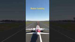 Butter landing a320 Sydney international airport MSFS swiss001landings [upl. by Aisanat]