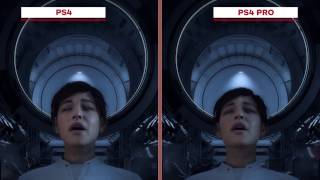 Mass Effect Andromeda Graphics Comparison  PS4 vs PS4 Pro 4K 60fps [upl. by Honan]