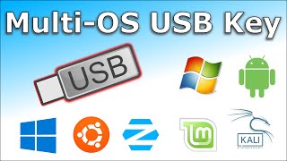 How to Create Multi OS bootable USB key with Ventoy [upl. by Duwe]