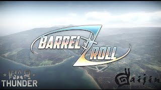 War Thunder  Barrel Roll Using Flaps and Throttle in Fight [upl. by Ahsatin]