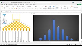 GALTON TAHTASI İLE OLASILIK VE DAĞILIM SİMÜLASYONU [upl. by Lleynod]