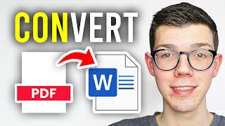 How To Convert PDF To Word Document  Full Guide [upl. by Laohcin]