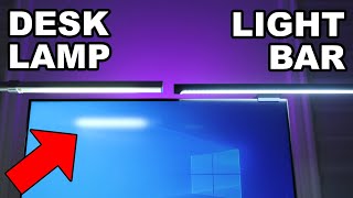 Desk Lamp VS Monitor Light Bars  Worth it [upl. by Eniamat]