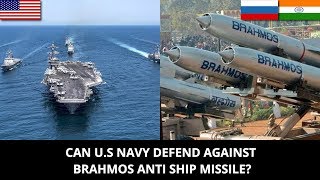 CAN US NAVY DEFEND AGAINST BRAHMOS ANTI SHIP MISSILE [upl. by Revorg561]