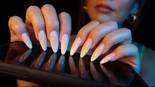 ASMR 100 Tapping for the BEST Sleep 😴 long nails no talking [upl. by Ademordna]