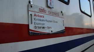 Doğu Ekspres Tren İçi Video Yataklı Vagon [upl. by Ewens]