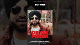 Dil Da Panna  Harmeet Dhillon latestpunjabisongs short [upl. by Gagliano]