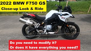 BMW 2022 F750 GS  Specs amp Review [upl. by Llebana226]