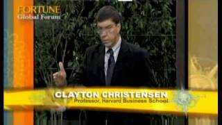 Disruptive Innovation  Clayton Christensen Part 1 [upl. by Austreng]