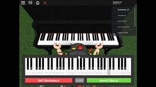 ROBLOX Piano  Once Upon A Time  Undertale Sheets in Description [upl. by Ardehs]