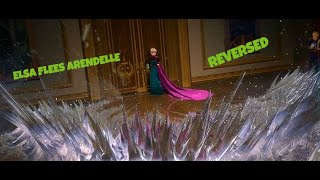 FROZENELSA FLEES ARENDELLEREVERSED [upl. by Regdor491]