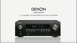 Denon — Introducing the AVRS650H [upl. by Nairrod]