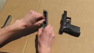 Disassemble and reassemble the Springfield XD field strip [upl. by Aizti537]