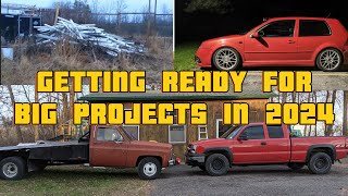 NEW Projects for 2024 Garage Prep For Winter [upl. by Nnyled]