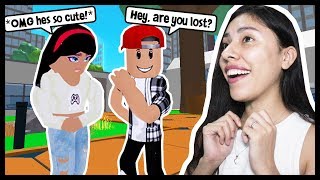 I EMBARRASSED MYSELF IN FRONT OF THE CUTEST BOY AT SCHOOL  Roblox Roleplay [upl. by Irrol]