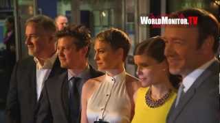 Kate Mara arrives at House Of Cards London premiere [upl. by Eniotna]