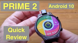 KOSPET PRIME 2 Android 10 MT6762 13MP Flip Camera 21in Screen 4GB64GB Smartwatch Quick Overview [upl. by Stillman]