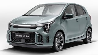 New KIA PICANTO 2024  FIRST LOOK exterior amp interior GTLine [upl. by Akins]