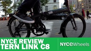 Tern Link C8  Folding Bike Review [upl. by Gentille]