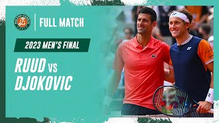 Djokovic vs Ruud 2023 Mens final Full Match  RolandGarros [upl. by Ailices]