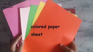 2 easy ways to make scrapbook for school project [upl. by Charin965]