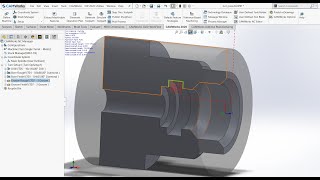 CAMWorks Turning Tutorial  7 ID Grooving Operation [upl. by Axela587]