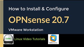 How to Install and Configure OPNsense Firewall 207  VMware Tools on VMware Workstation [upl. by Daberath]