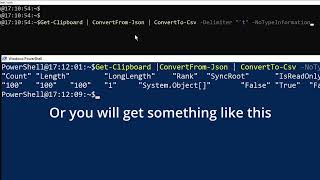 Convert CSV ⇔ JSON Using PowerShell [upl. by Dedra]