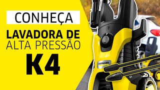 Lavadora de Alta Pressão K4  Eficiência à indução com qualidade Kärcher [upl. by Cirdor496]